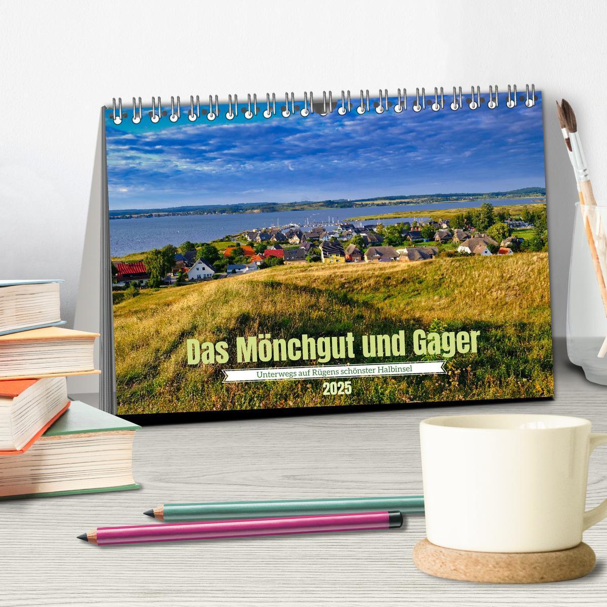 Bild: 9783435065097 | Das Mönchgut und Gager (Tischkalender 2025 DIN A5 quer), CALVENDO...