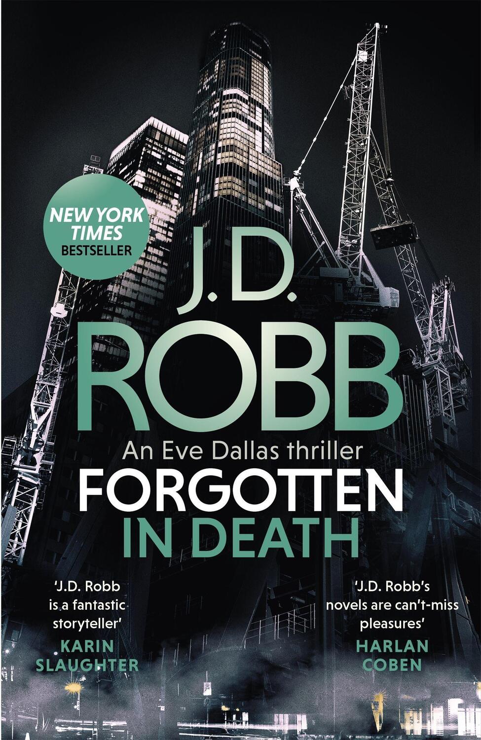 Cover: 9780349426334 | Forgotten In Death: An Eve Dallas thriller (In Death 53) | J. D. Robb
