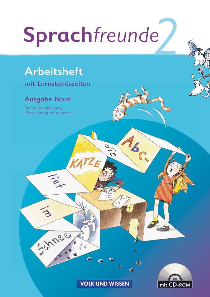 Cover: 9783060807215 | Sprachfreunde 2. Schuljahr. Arbeitsheft und CD-ROM. Ausgabe Nord...
