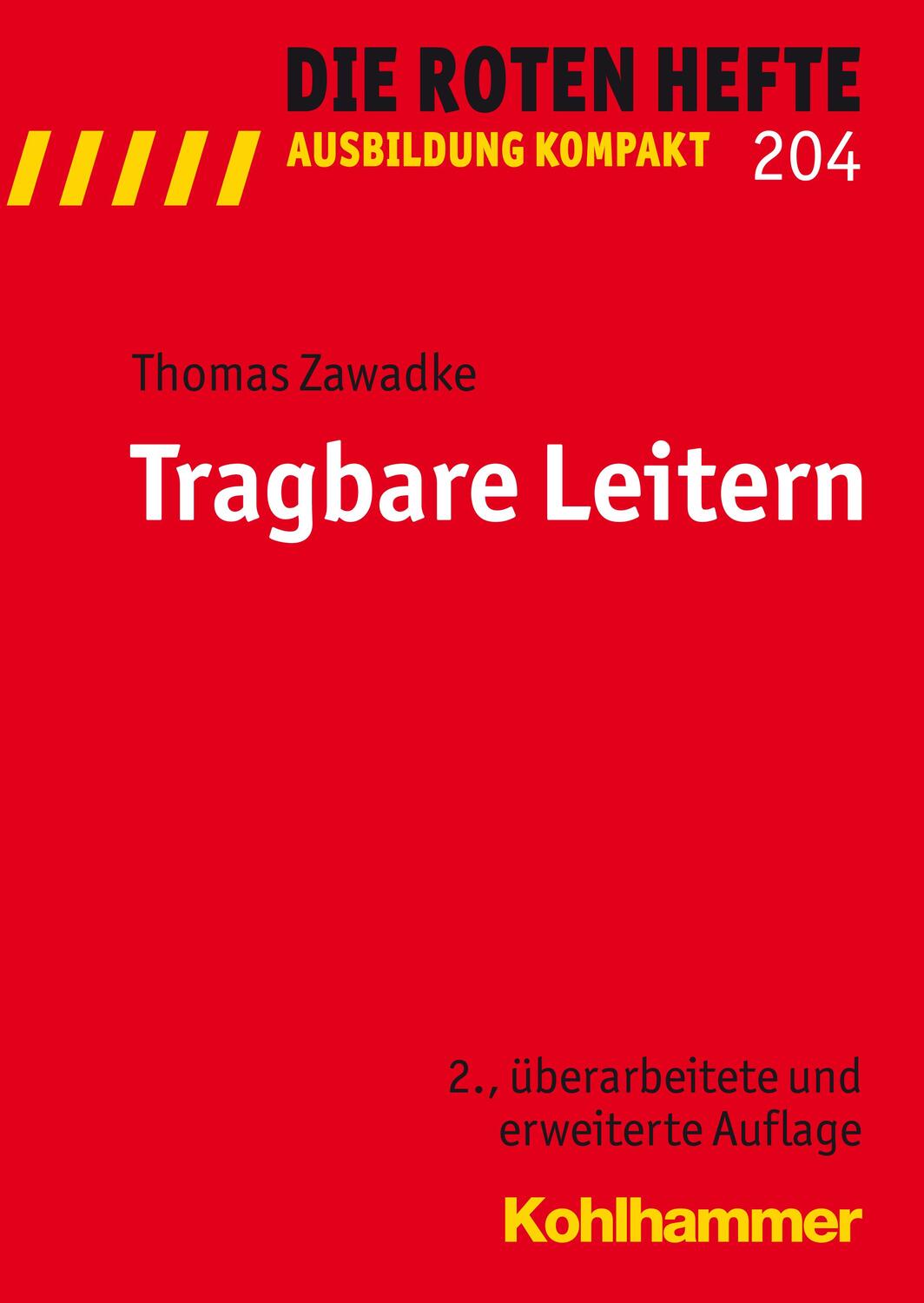 Cover: 9783170232723 | Tragbare Leitern | Thomas Zawadke | Taschenbuch | 155 S. | Deutsch