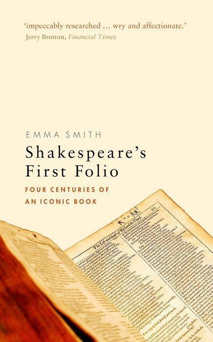 Cover: 9780198819998 | Shakespeare's First Folio | Four Centuries of an Iconic Book | Smith