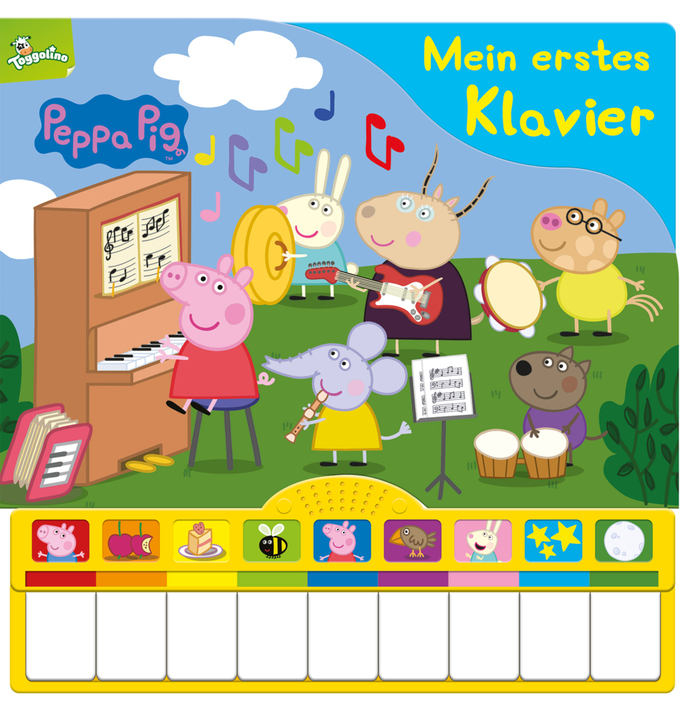 Cover: 9781503753686 | Peppa Pig: Mein erstes Klavier | GmbH | Buch | 14 S. | Deutsch | 2021
