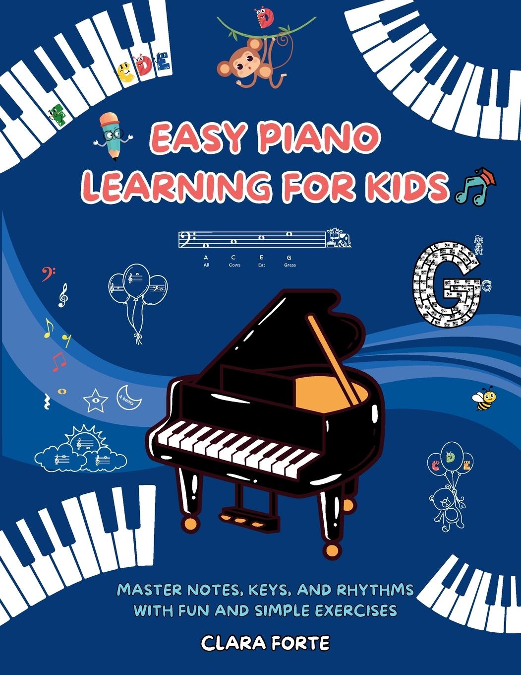 Cover: 9781738348183 | Easy Piano Learning for Kids | Clara Forte | Taschenbuch | Englisch