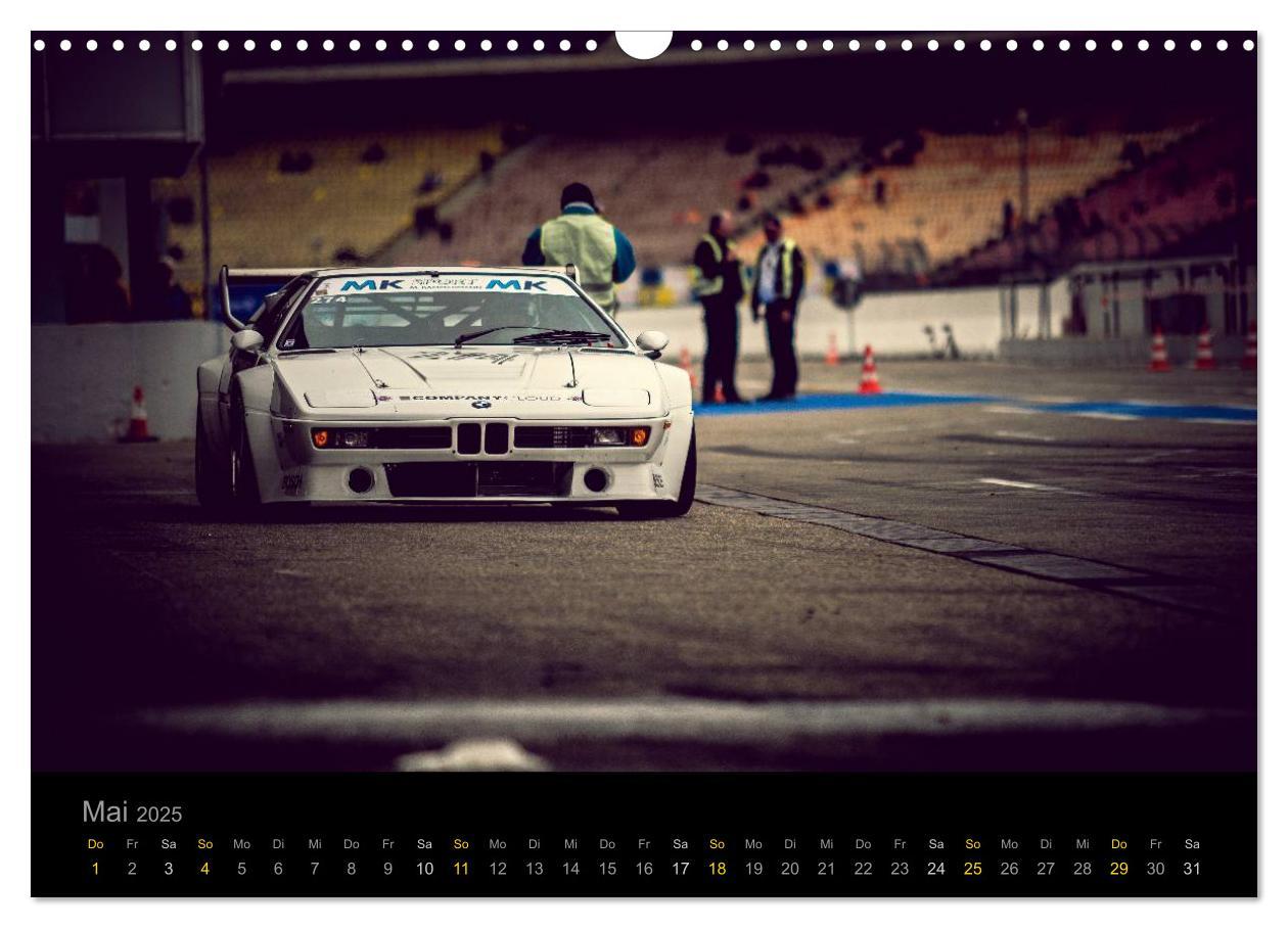 Bild: 9783435476572 | Classic BMW Racing (Wandkalender 2025 DIN A3 quer), CALVENDO...