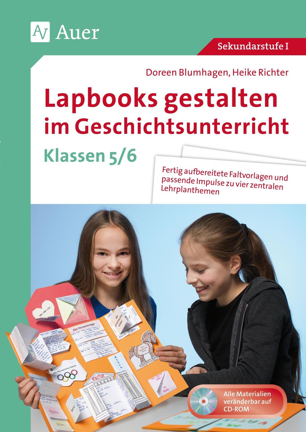 Cover: 9783403080619 | Lapbooks gestalten im Geschichtsunterricht 5-6 | Blumhagen (u. a.)