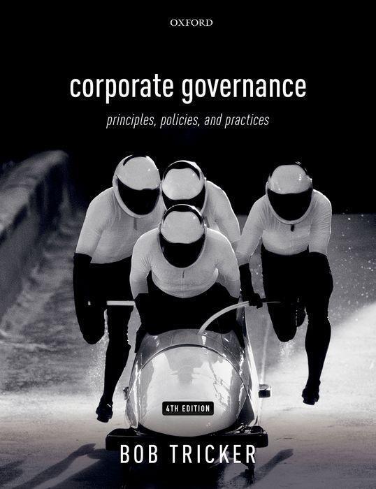 Cover: 9780198809869 | Corporate Governance | Principles, Policies and Practices | Tricker
