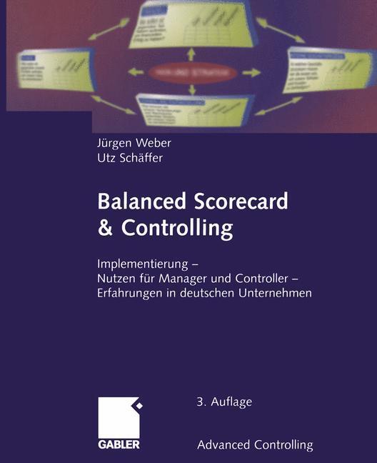 Cover: 9783322889027 | Balanced Scorecard &amp; Controlling | Utz Schäffer (u. a.) | Taschenbuch