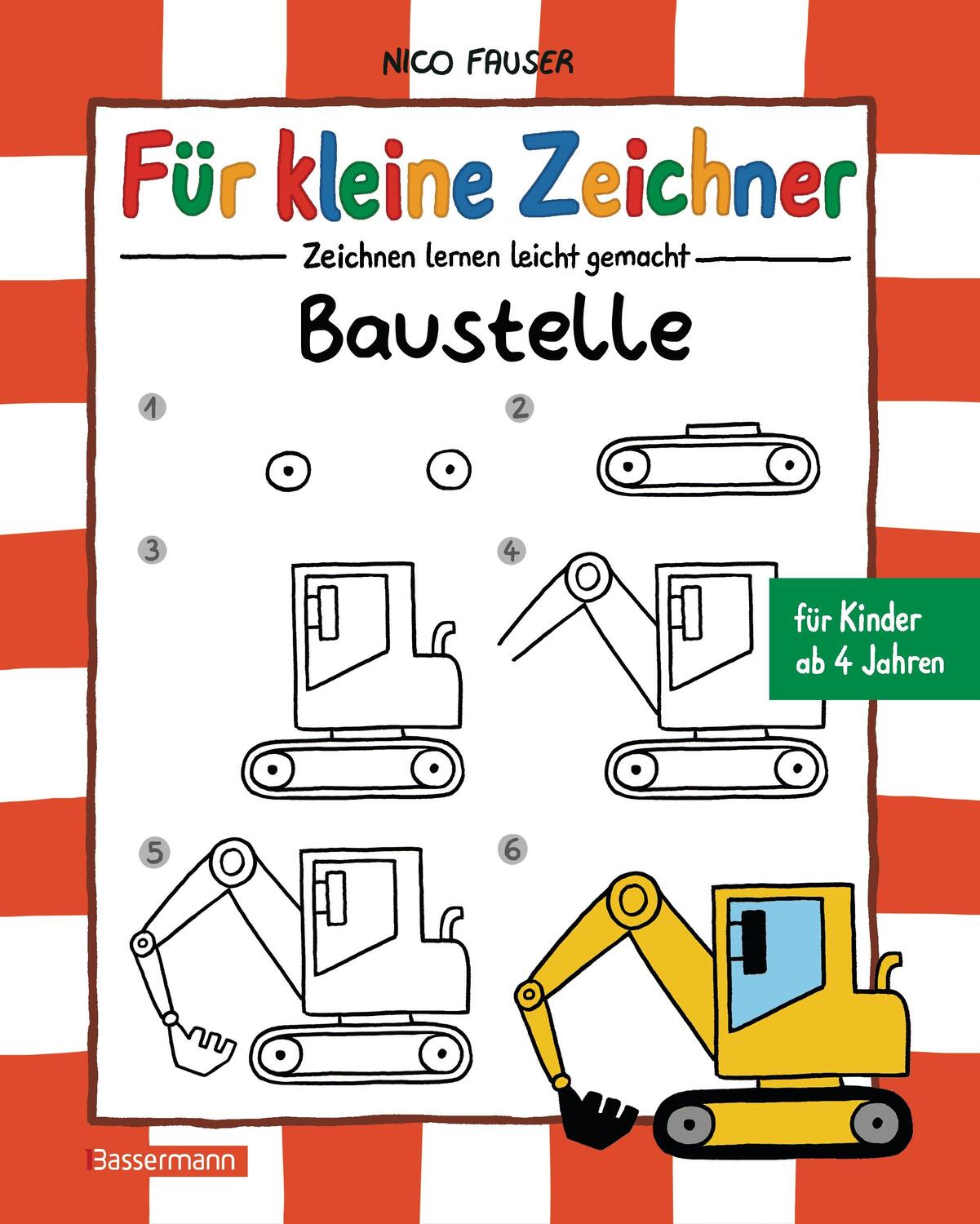 Cover: 9783809435242 | Für kleine Zeichner - Baustelle | Nico Fauser | Buch | 80 S. | Deutsch