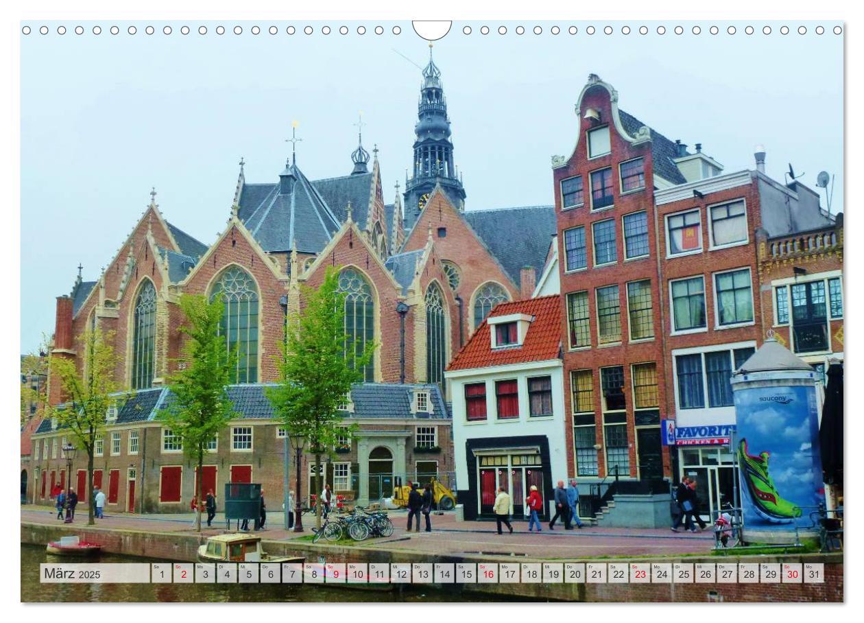 Bild: 9783435805945 | Amsterdam (Wandkalender 2025 DIN A3 quer), CALVENDO Monatskalender