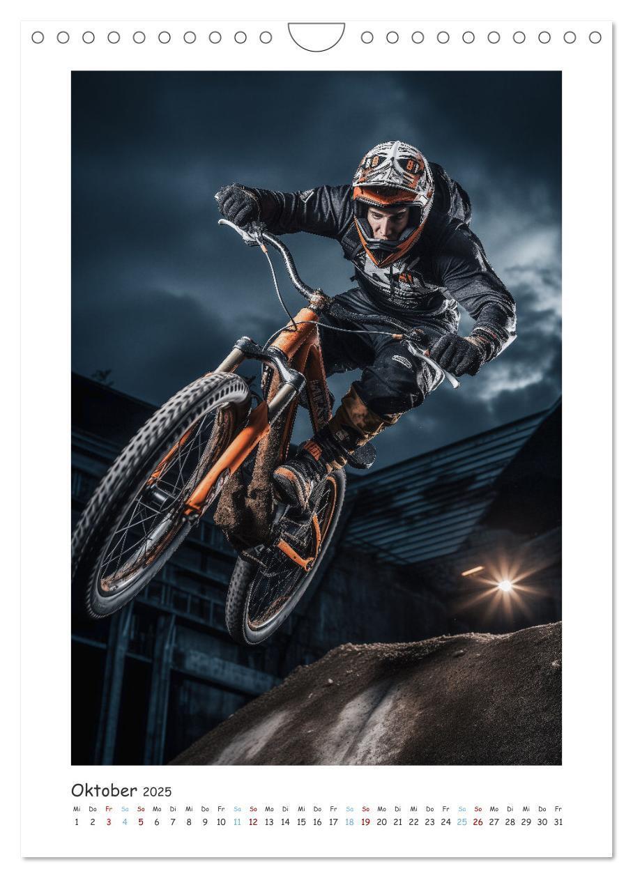 Bild: 9783383775376 | BMX Action (Wandkalender 2025 DIN A4 hoch), CALVENDO Monatskalender