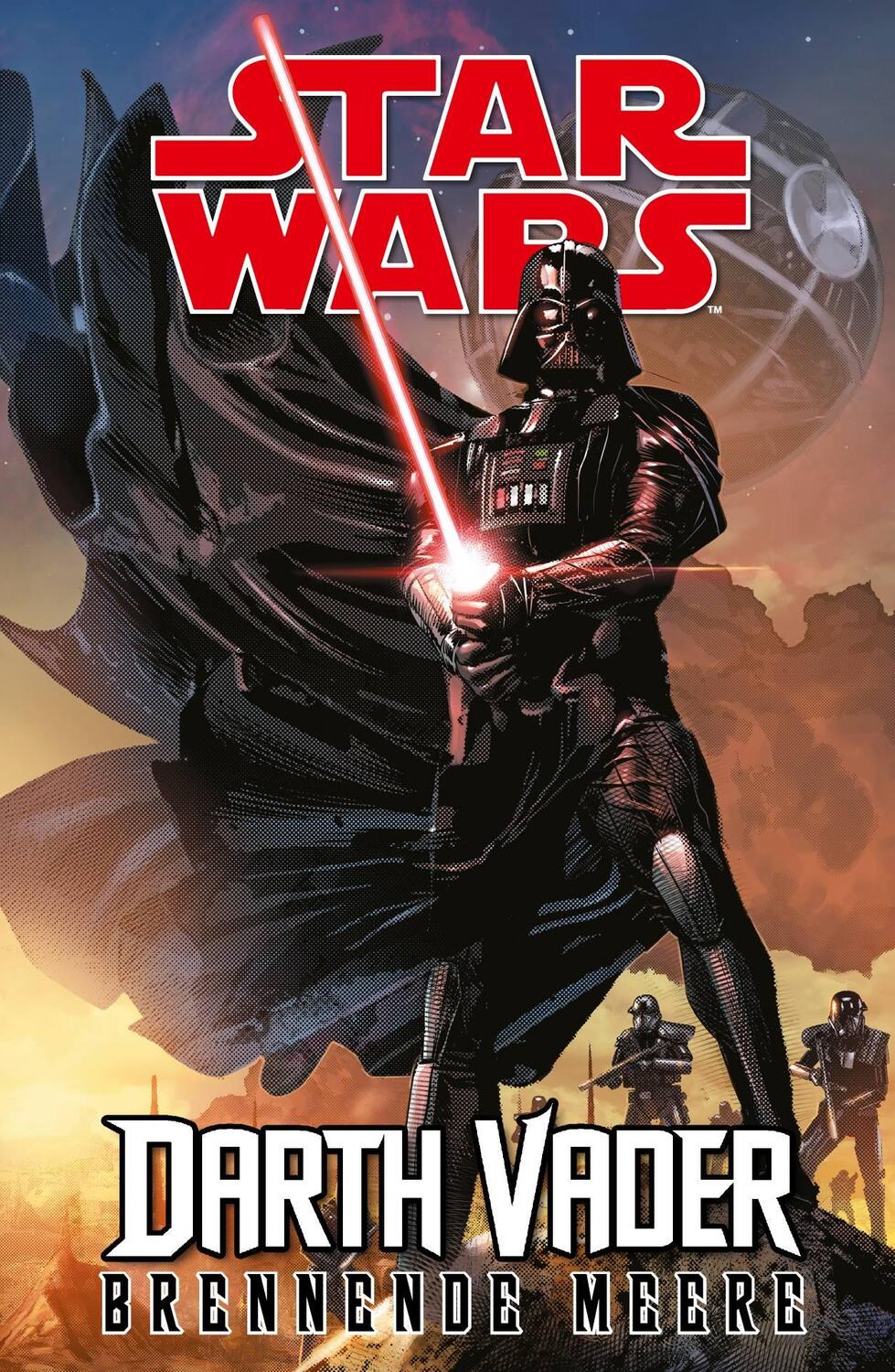 Cover: 9783741608599 | Star Wars Comics: Darth Vader (Ein Comicabenteuer): Brennende Meere