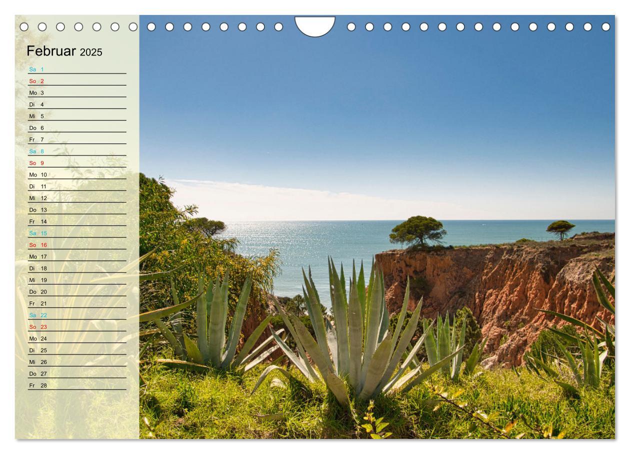 Bild: 9783435092338 | Die Küste der Algarve (Wandkalender 2025 DIN A4 quer), CALVENDO...