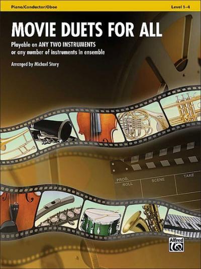 Cover: 9780739063026 | Movie Duets for All: Piano/Conductor/Oboe, Level 1-4 | Taschenbuch