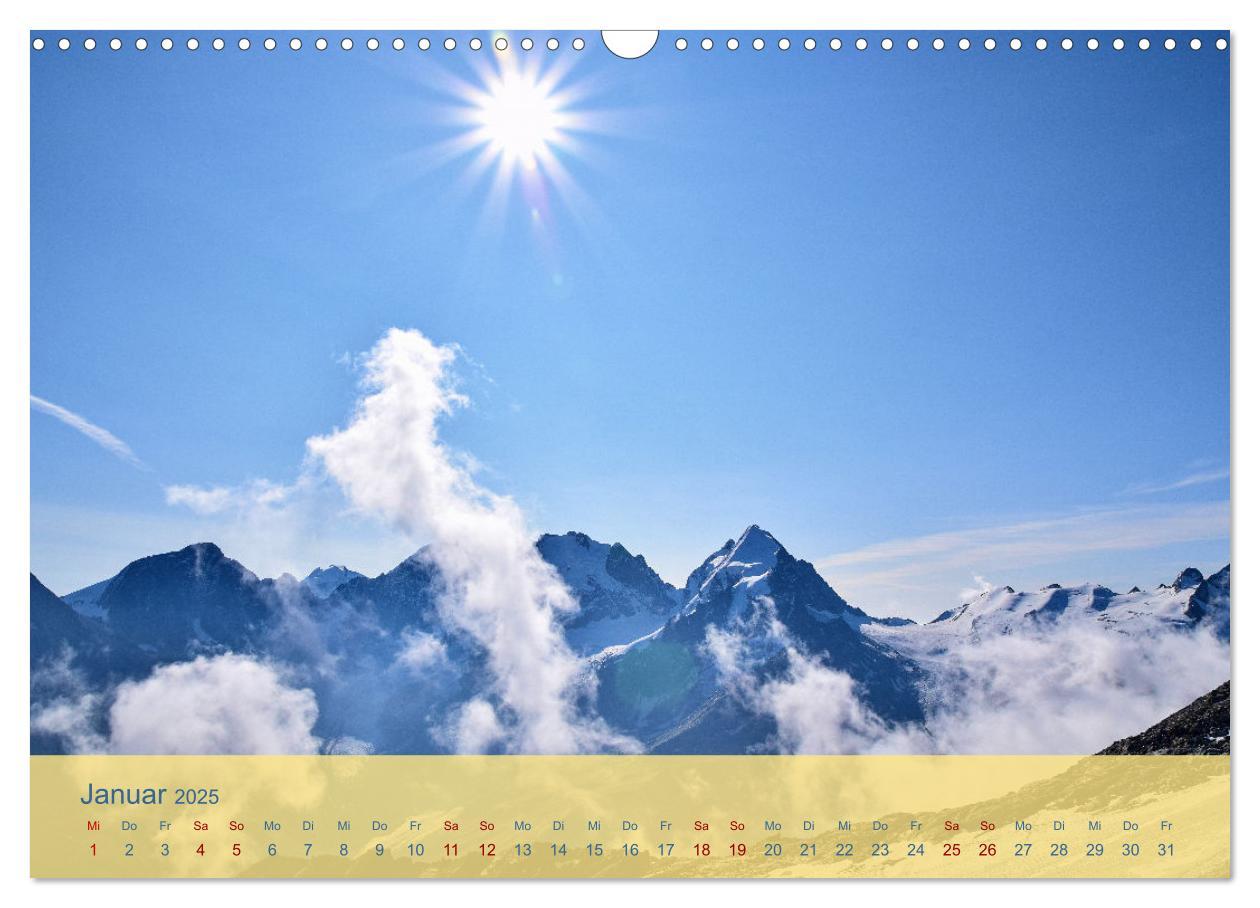 Bild: 9783435107001 | Oberengadin - Berge, Seen und Licht (Wandkalender 2025 DIN A3...