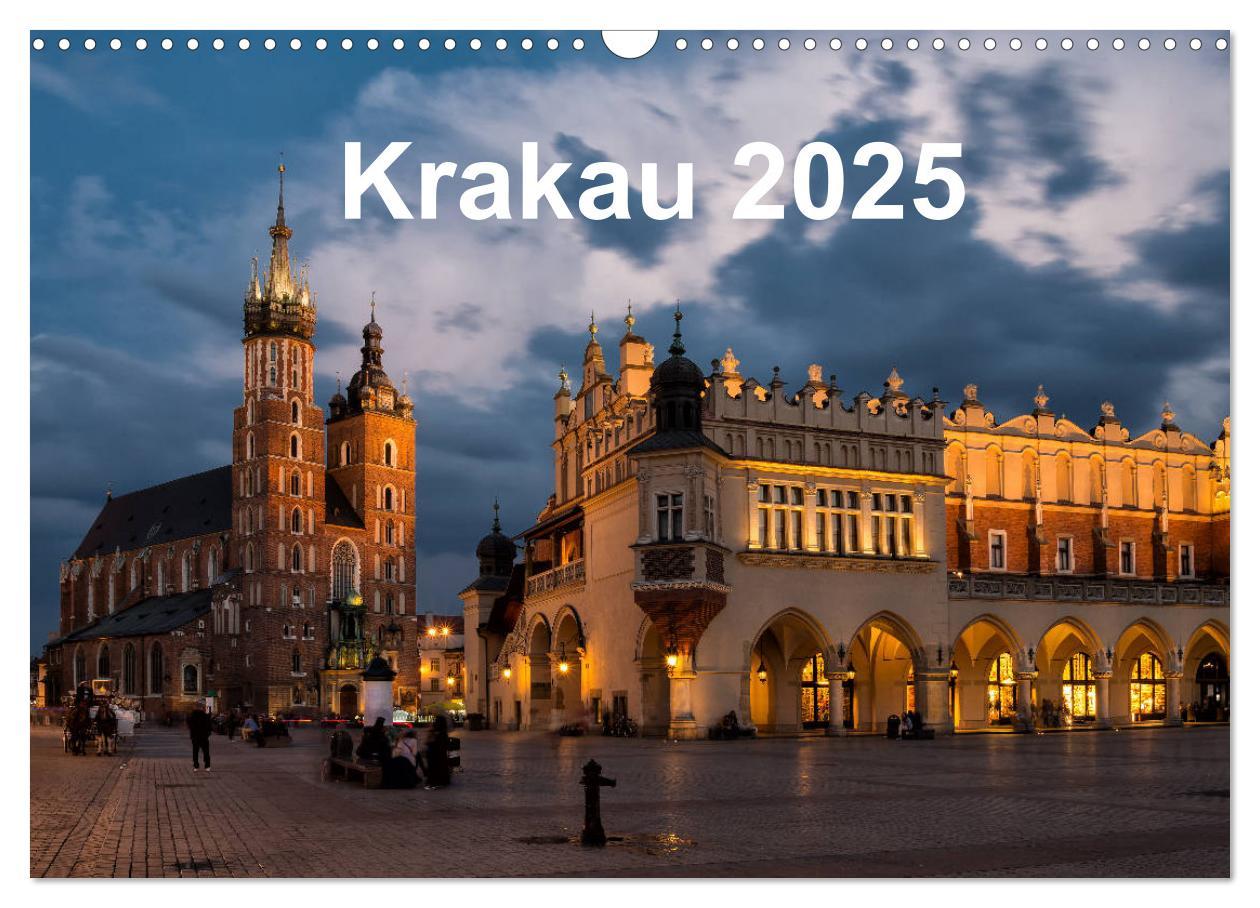 Cover: 9783435276158 | Krakau - die schönste Stadt Polens (Wandkalender 2025 DIN A3 quer),...