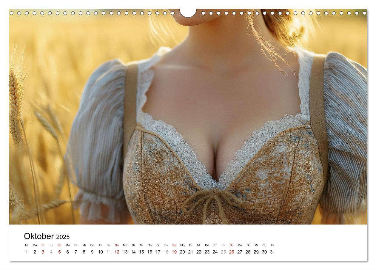 Bild: 9783457208113 | Dirndl Dekollete Kalender ¿ Traditionelle Tracht und bayerische...