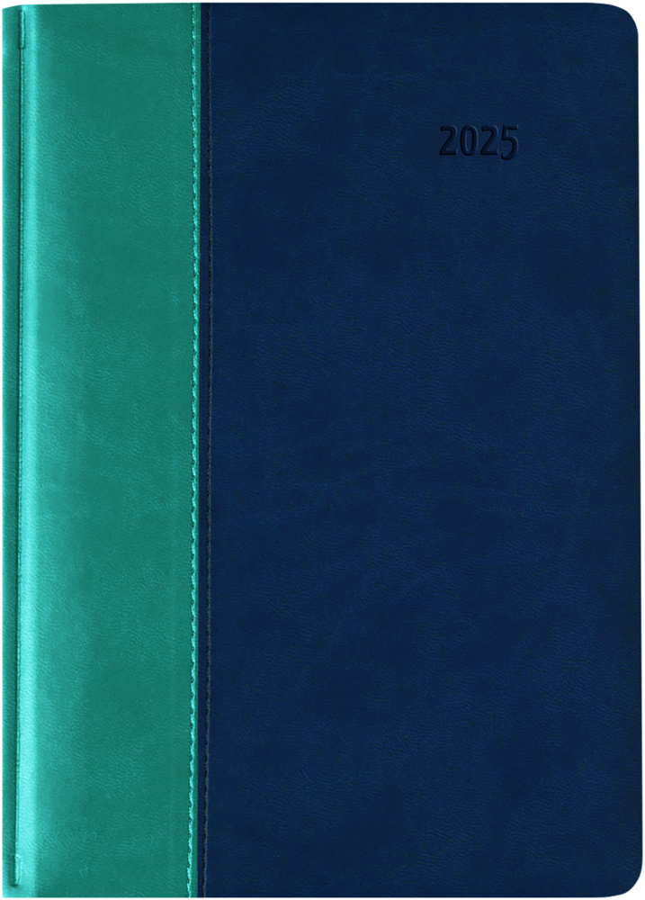 Cover: 4006928026623 | Zettler - Buchkalender Premium 2025 türkis-blau, 15x21cm,...