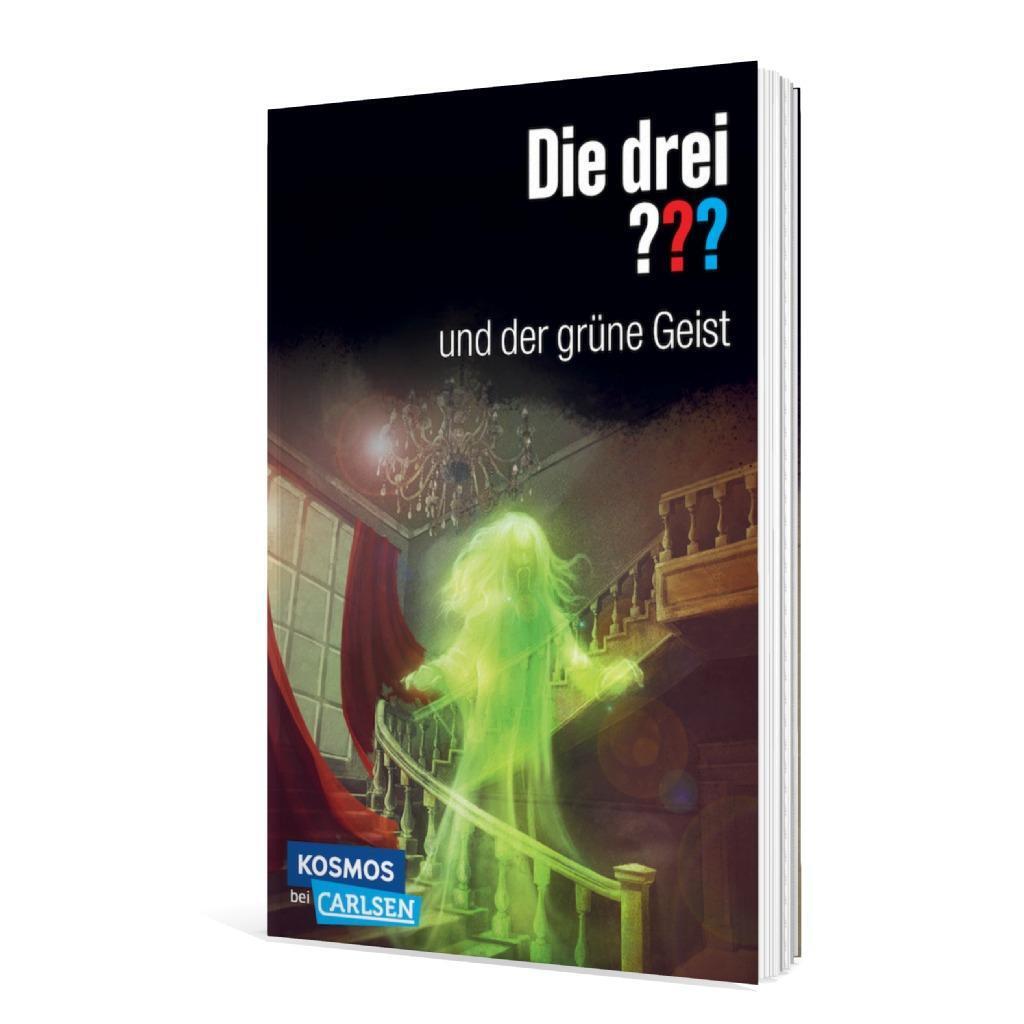 Bild: 9783551321374 | Die drei ???: und der grüne Geist | Gruseliger Krimi im Geisterhaus!