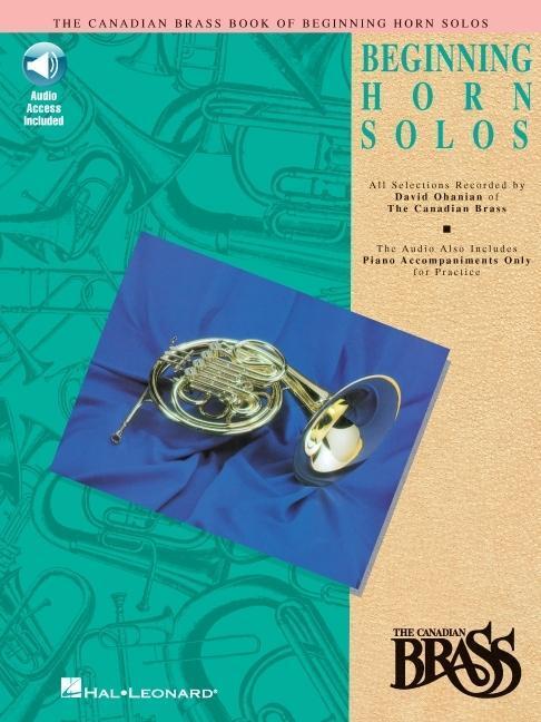 Cover: 73999371222 | Canadian Brass Book of Beginning Horn Solos Book/Online Audio...
