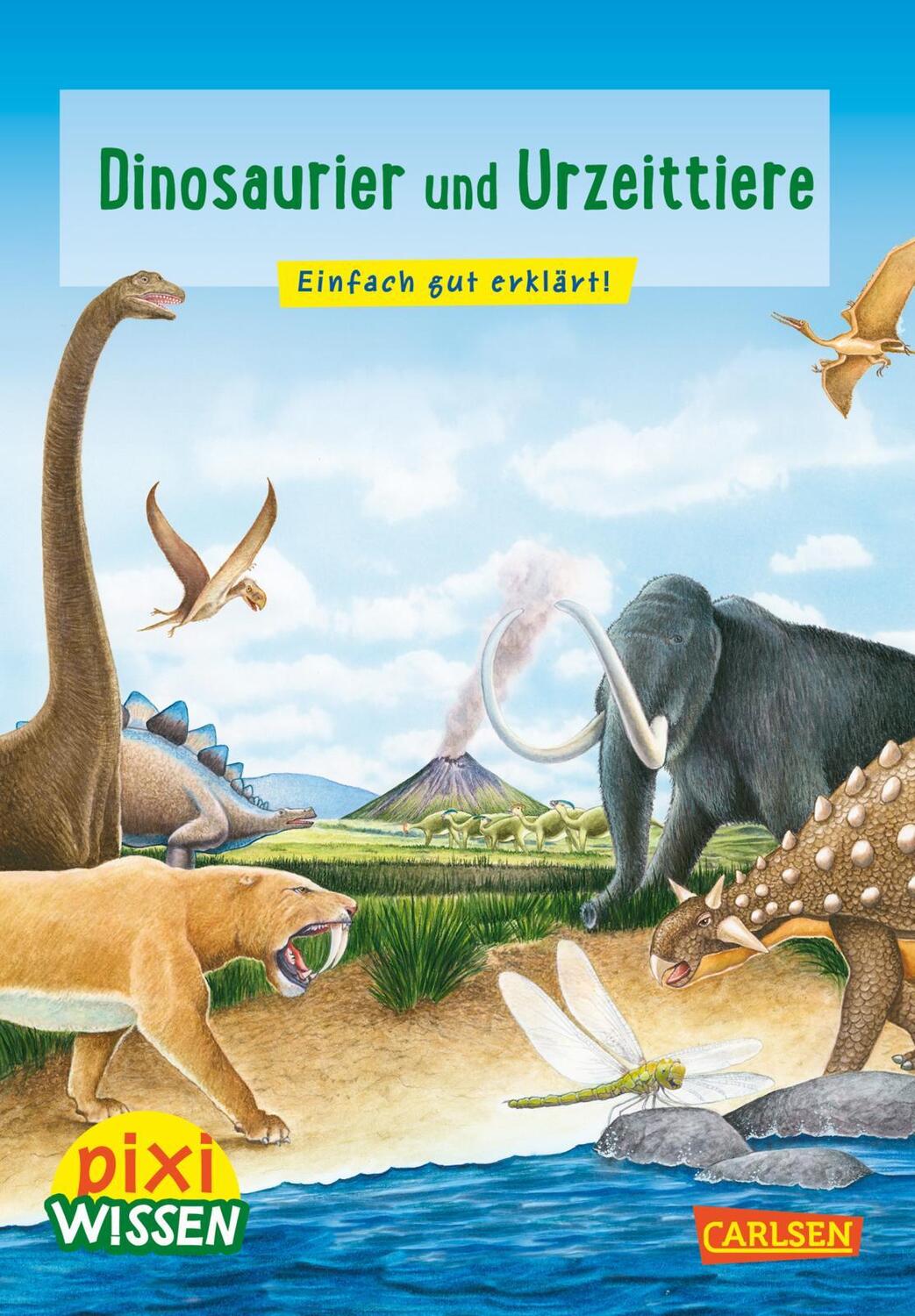 Cover: 9783551231741 | Pixi Wissen 74: VE 5 Dinosaurier und Urzeittiere | Brigitte Hoffmann