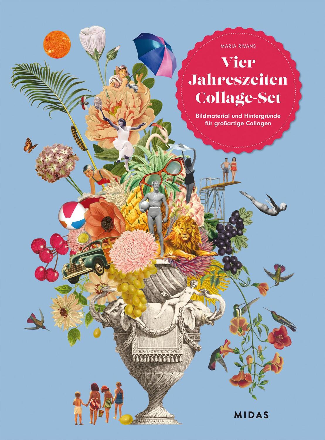 Cover: 9783038762881 | Vier Jahreszeiten - Das Collage-Set | Maria Rivans | Taschenbuch
