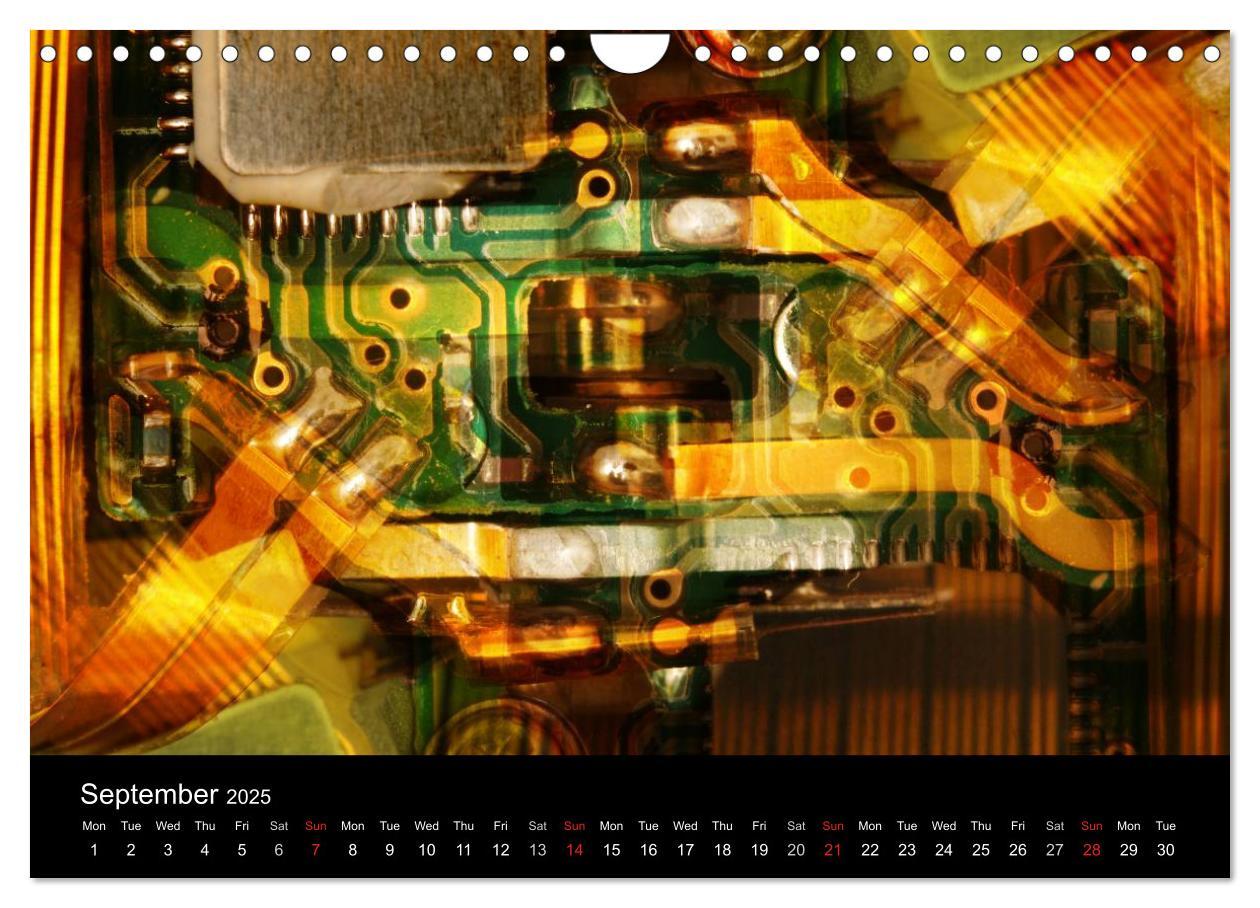 Bild: 9781325992966 | Computer Close Up (Wall Calendar 2025 DIN A4 landscape), CALVENDO...