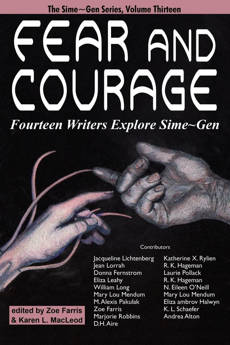 Cover: 9781479407224 | Fear and Courage | Fourteen Writers Explore Sime~Gen | Jean Lorrah