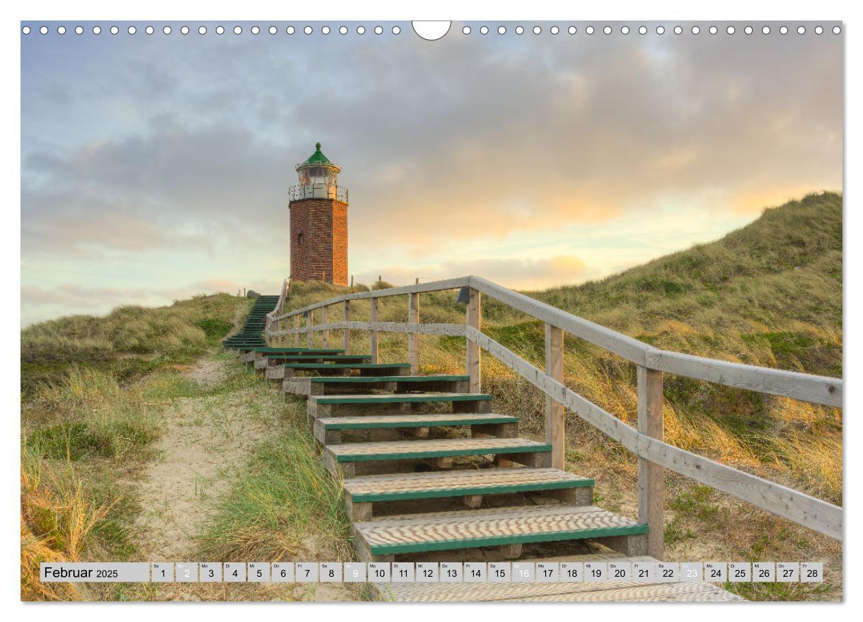 Bild: 9783383828614 | Wunderschönes Sylt - Perle der Nordsee (Wandkalender 2025 DIN A3...