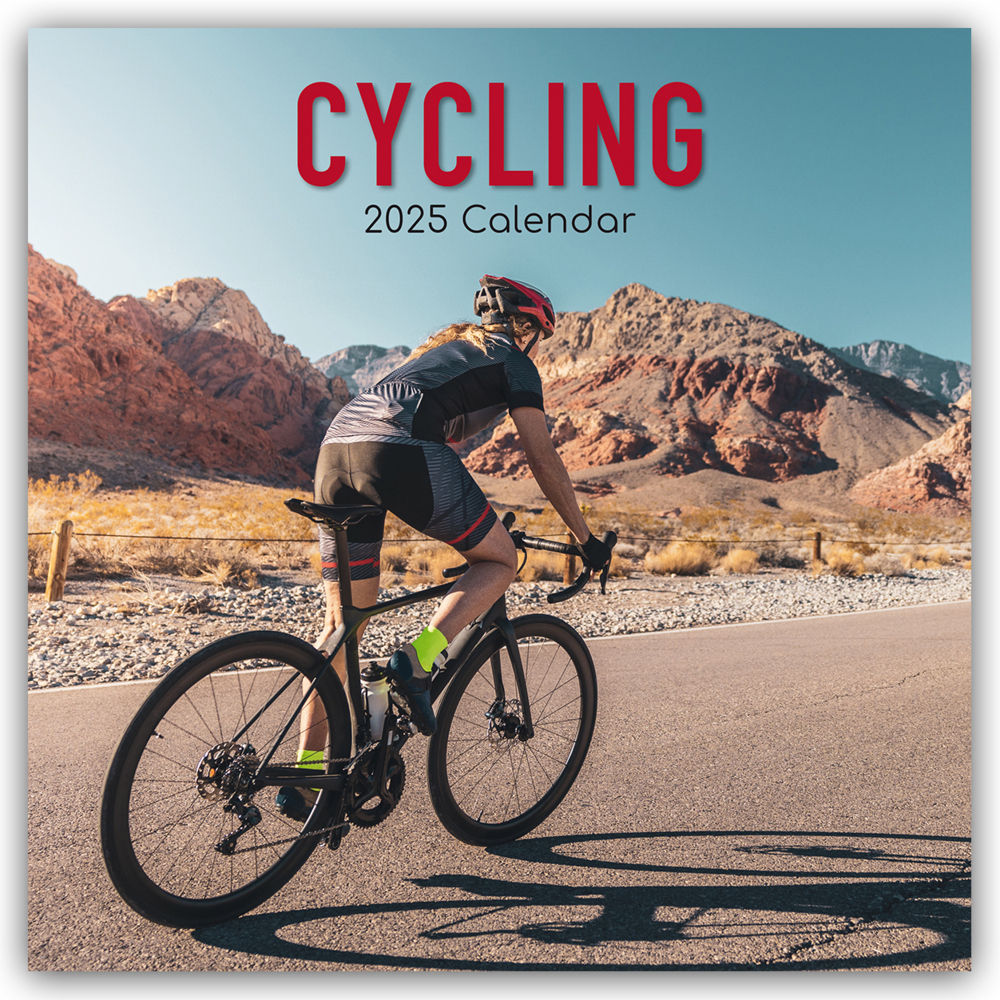 Cover: 9781835360125 | Cycling - Fahrradfahren - Fahrrad - Radsport 2025 - 16-Monatskalender