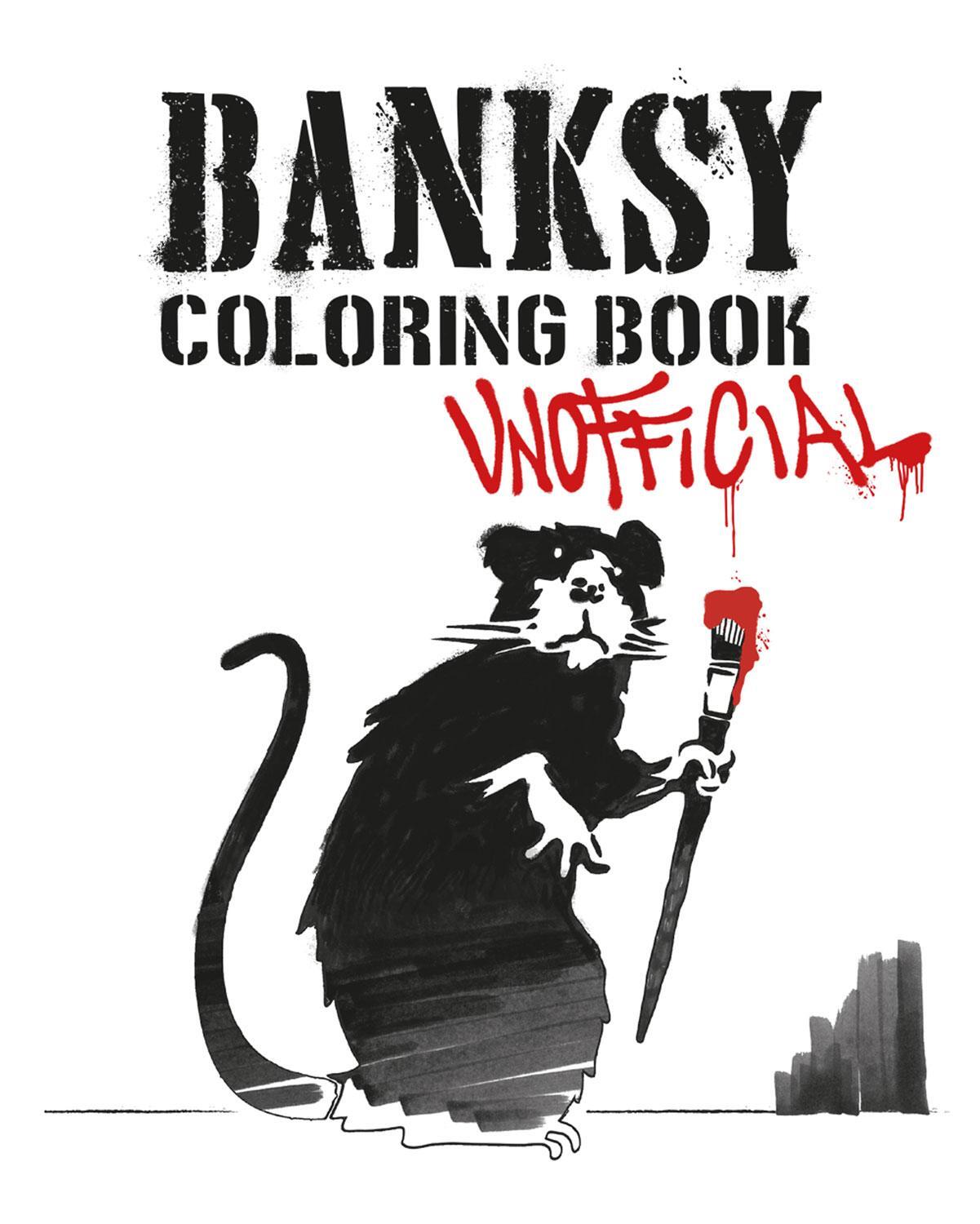 Cover: 9789188369451 | Banksy Coloring Book: Unofficial | Magnus Frederiksen | Taschenbuch