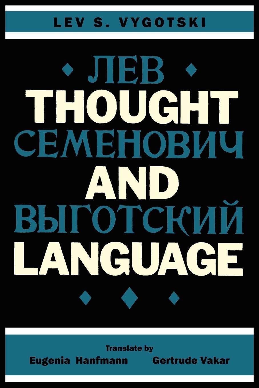 Cover: 9781614272441 | Thought and Language | Lev S. Vygotski | Taschenbuch | Paperback