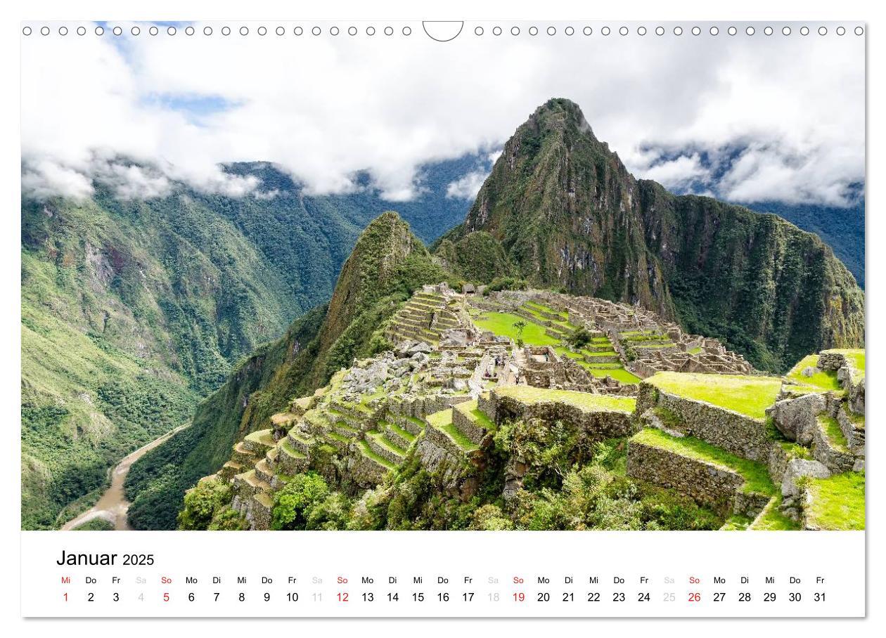 Bild: 9783435724444 | Peru - Land der Inkas und Alpakas (Wandkalender 2025 DIN A3 quer),...