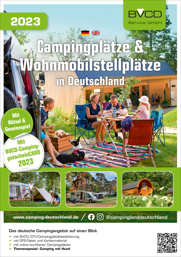 Cover: 9783982317311 | Campingplätze und Wohnmobilstellplätze in Deutschland 2023 | GmbH