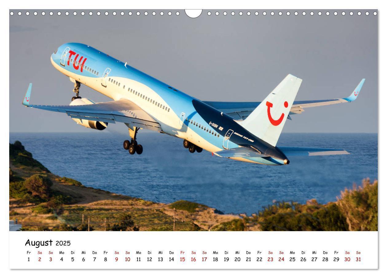 Bild: 9783435122547 | Flugzeuge in beeindruckender Kulisse (Wandkalender 2025 DIN A3...