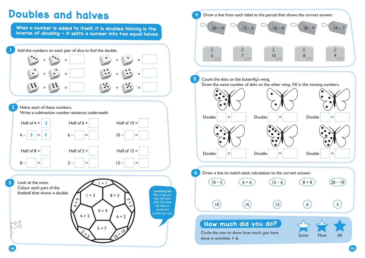 Bild: 9780008275464 | Addition and Subtraction Bumper Book Ages 5-7 | Collins Easy Learning