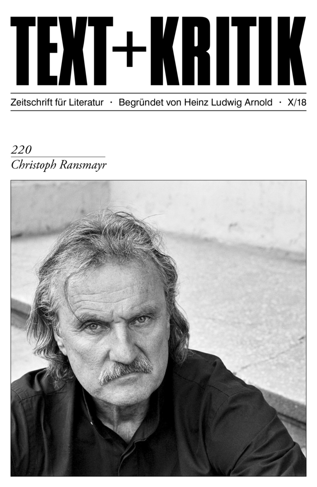 Cover: 9783869167367 | Christoph Ransmayr | Hermann Korte (u. a.) | Taschenbuch | 2018