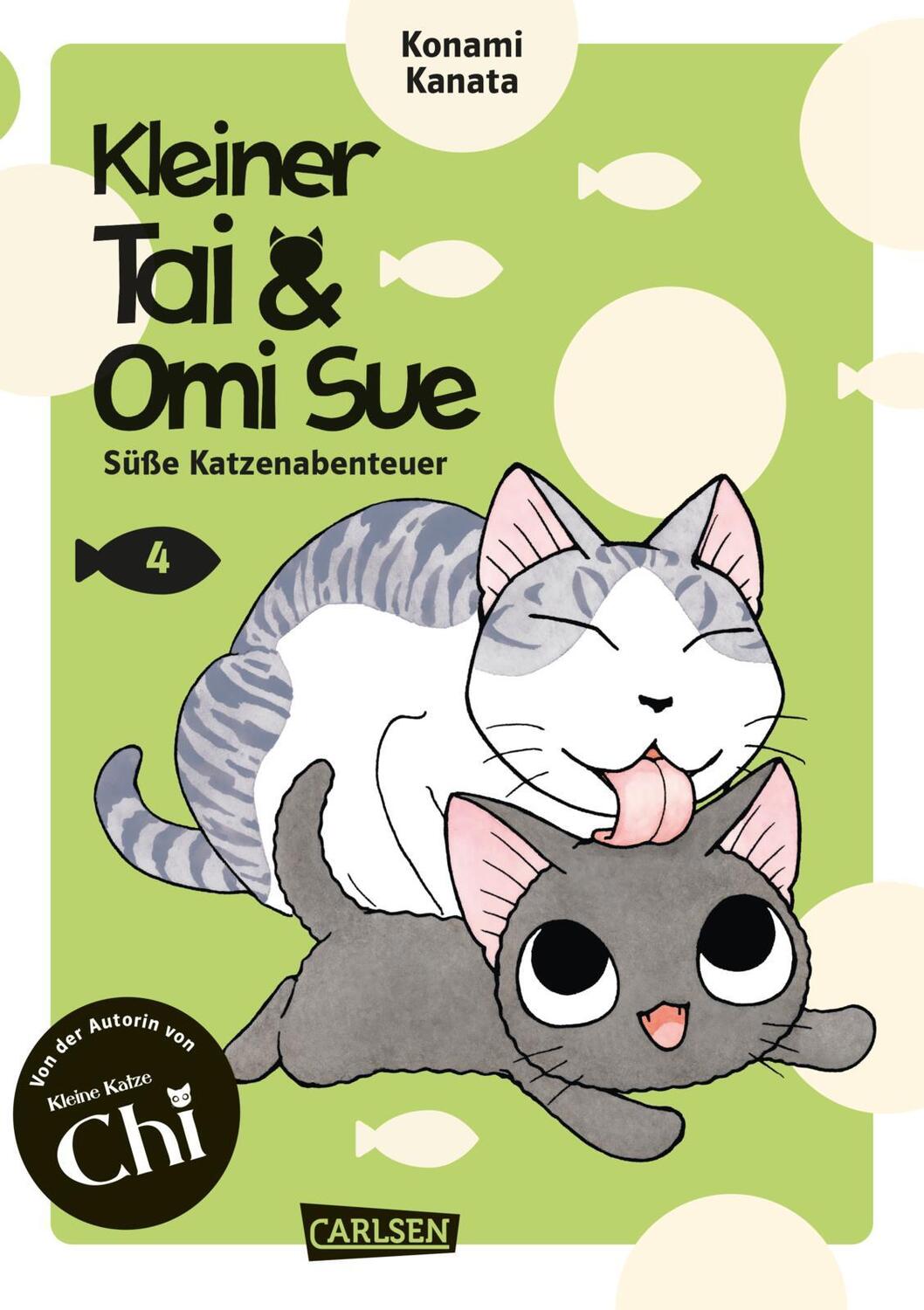 Cover: 9783551765604 | Kleiner Tai &amp; Omi Sue - Süße Katzenabenteuer 4 | Konami Kanata | Buch