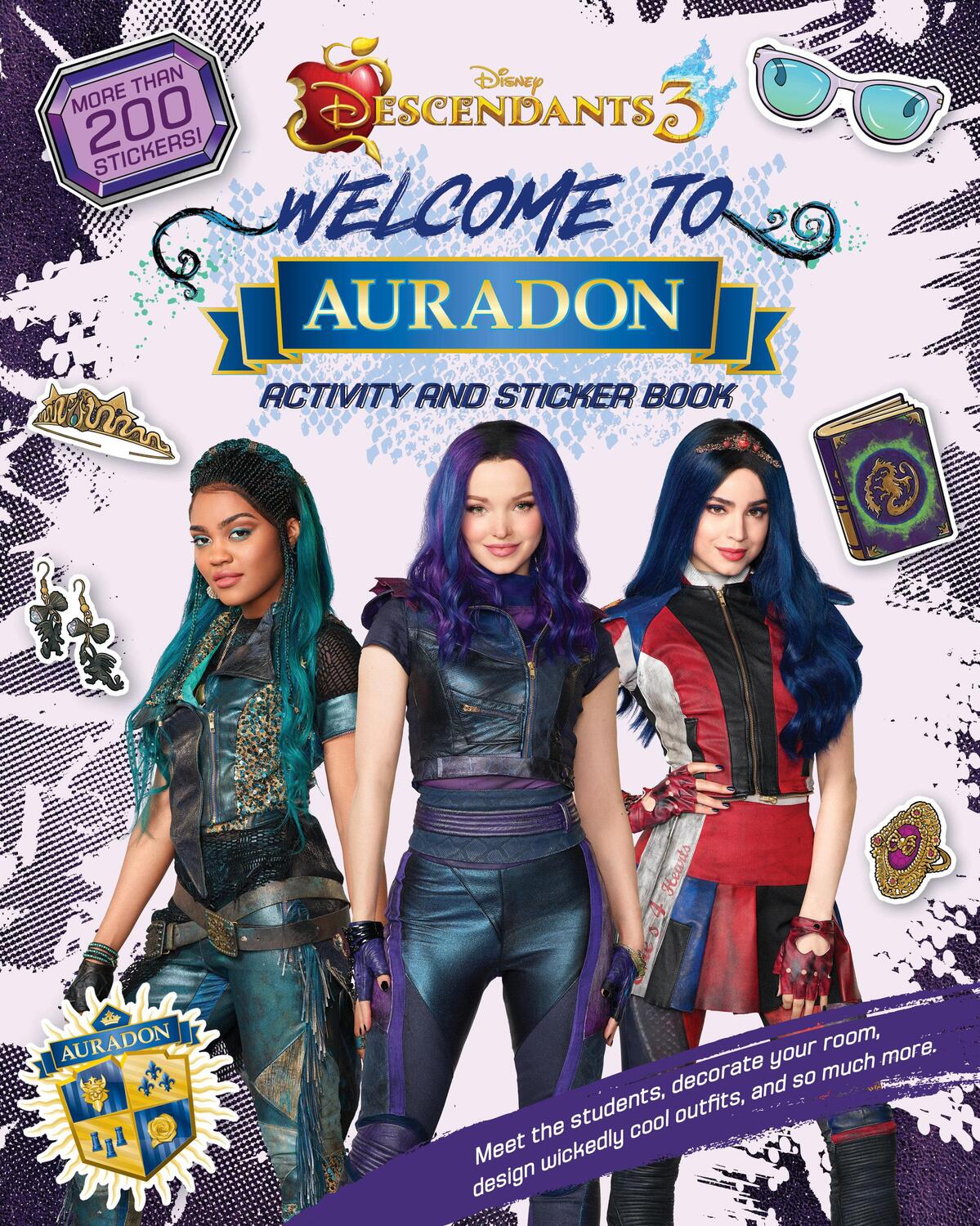 Cover: 9781368049559 | Welcome to Auradon: A Descendants 3 Sticker and Activity Book | Books