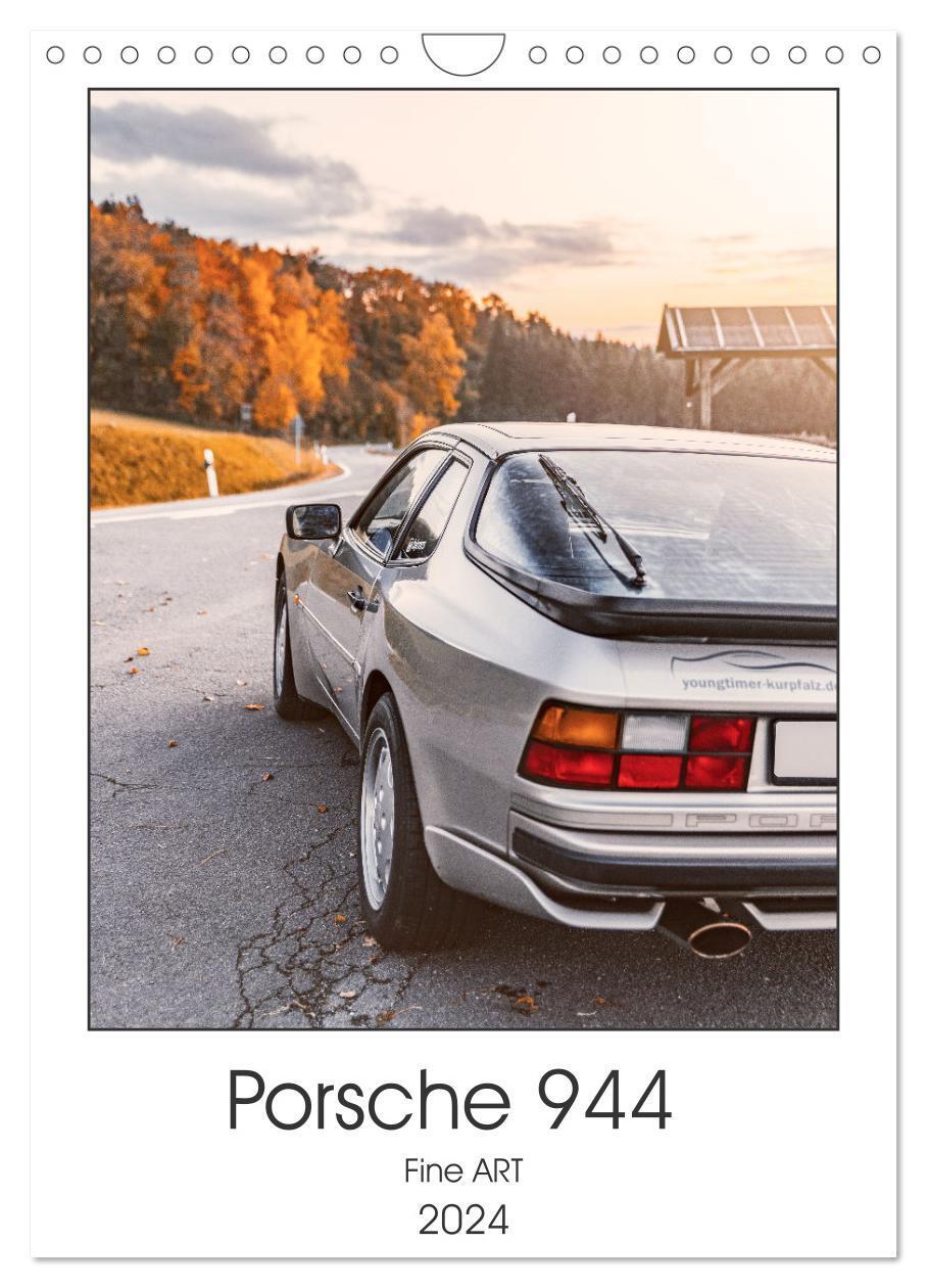 Cover: 9783675663343 | Porsche 944 - Fine Art (Wandkalender 2024 DIN A4 hoch), CALVENDO...