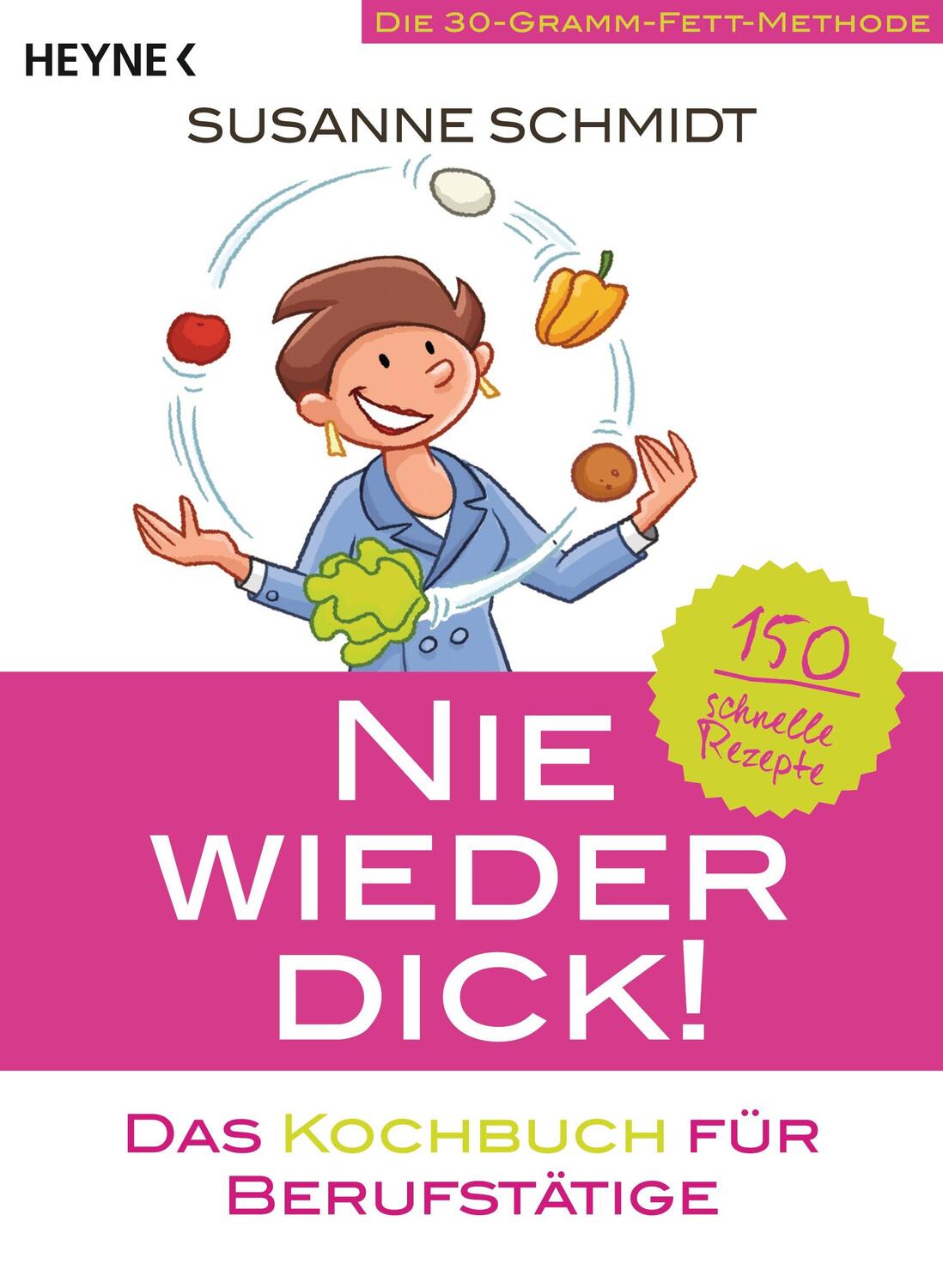 Cover: 9783453855892 | Nie wieder dick - Das Kochbuch für Berufstätige | Susanne Schmidt