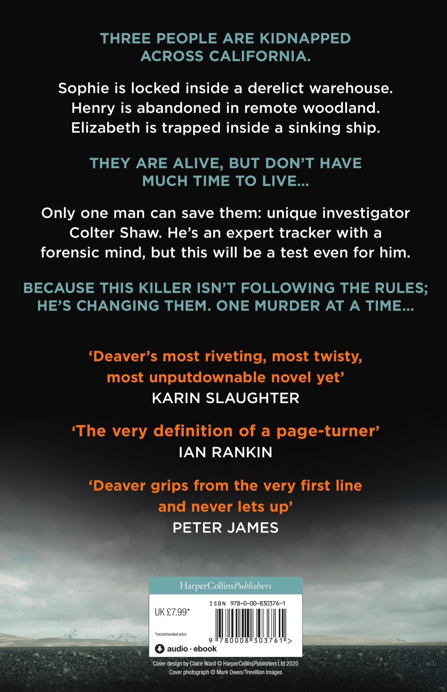 Rückseite: 9780008303761 | The Never Game | Jeffery Deaver | Taschenbuch | Englisch | 2020