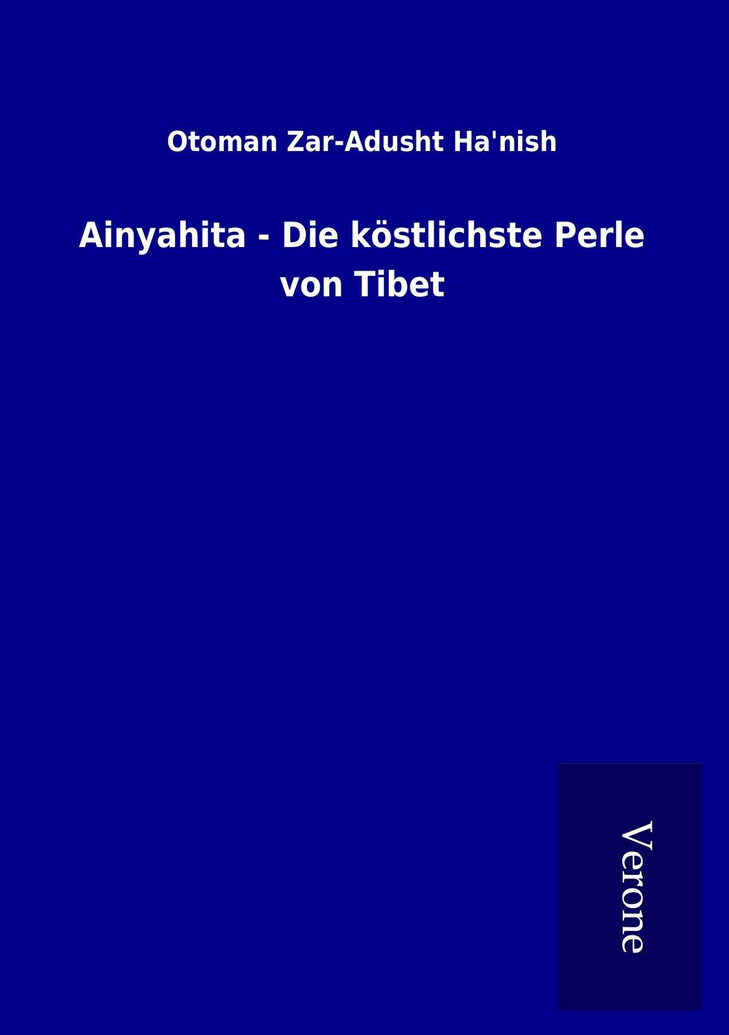 Cover: 9789925034840 | Ainyahita - Die köstlichste Perle von Tibet | Ha&amp;aposnish | Buch