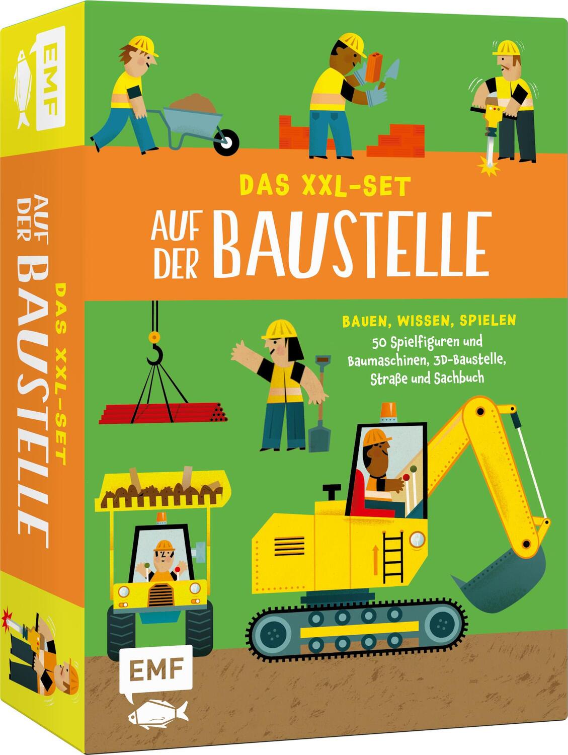 Cover: 9783745920963 | Das XXL-Set - Bauen, Wissen, Spielen: Auf der Baustelle | Sully | Buch