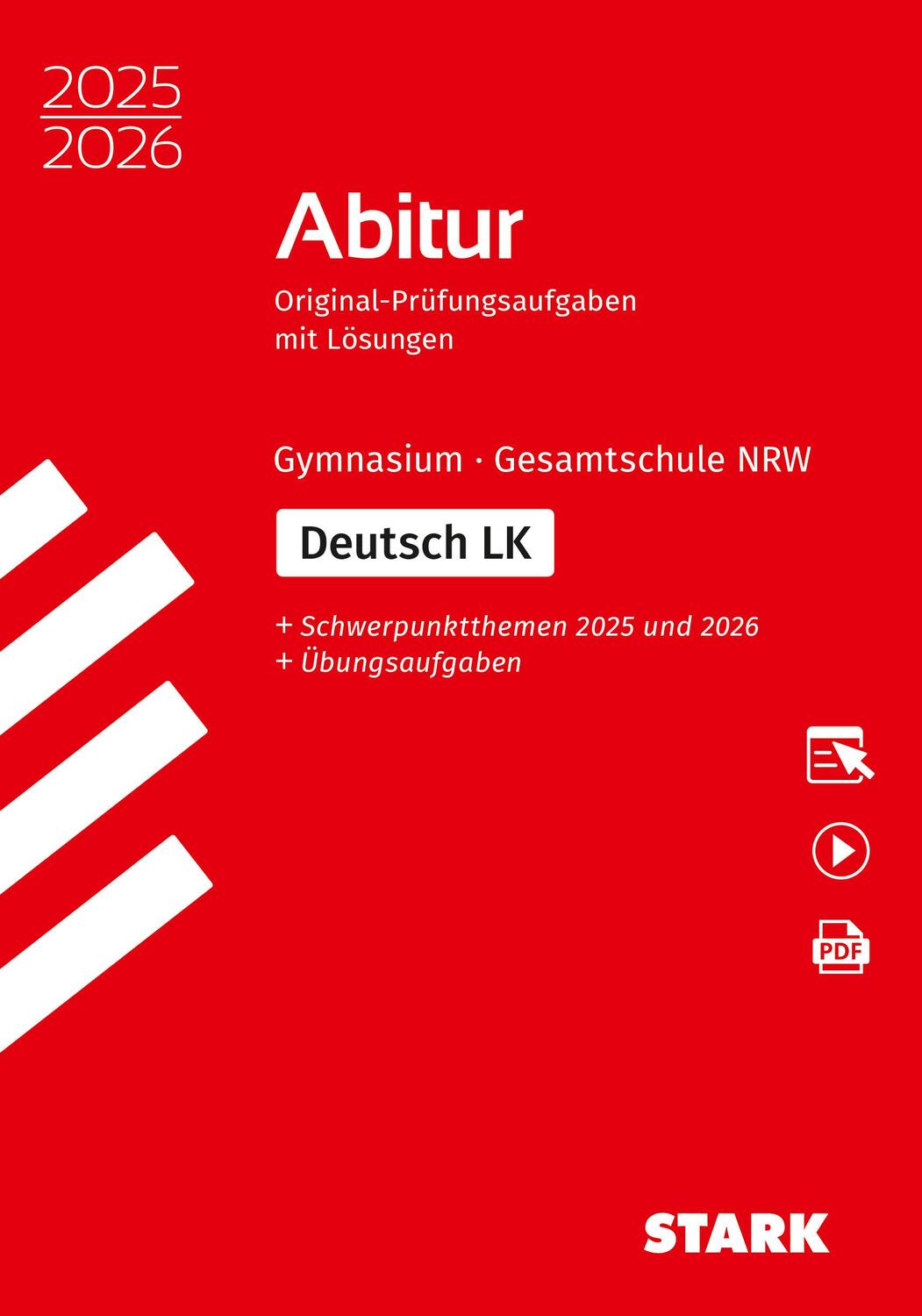 Cover: 9783849060442 | STARK Abiturprüfung NRW 2025/26 - Deutsch LK | Bundle | Deutsch | 2024