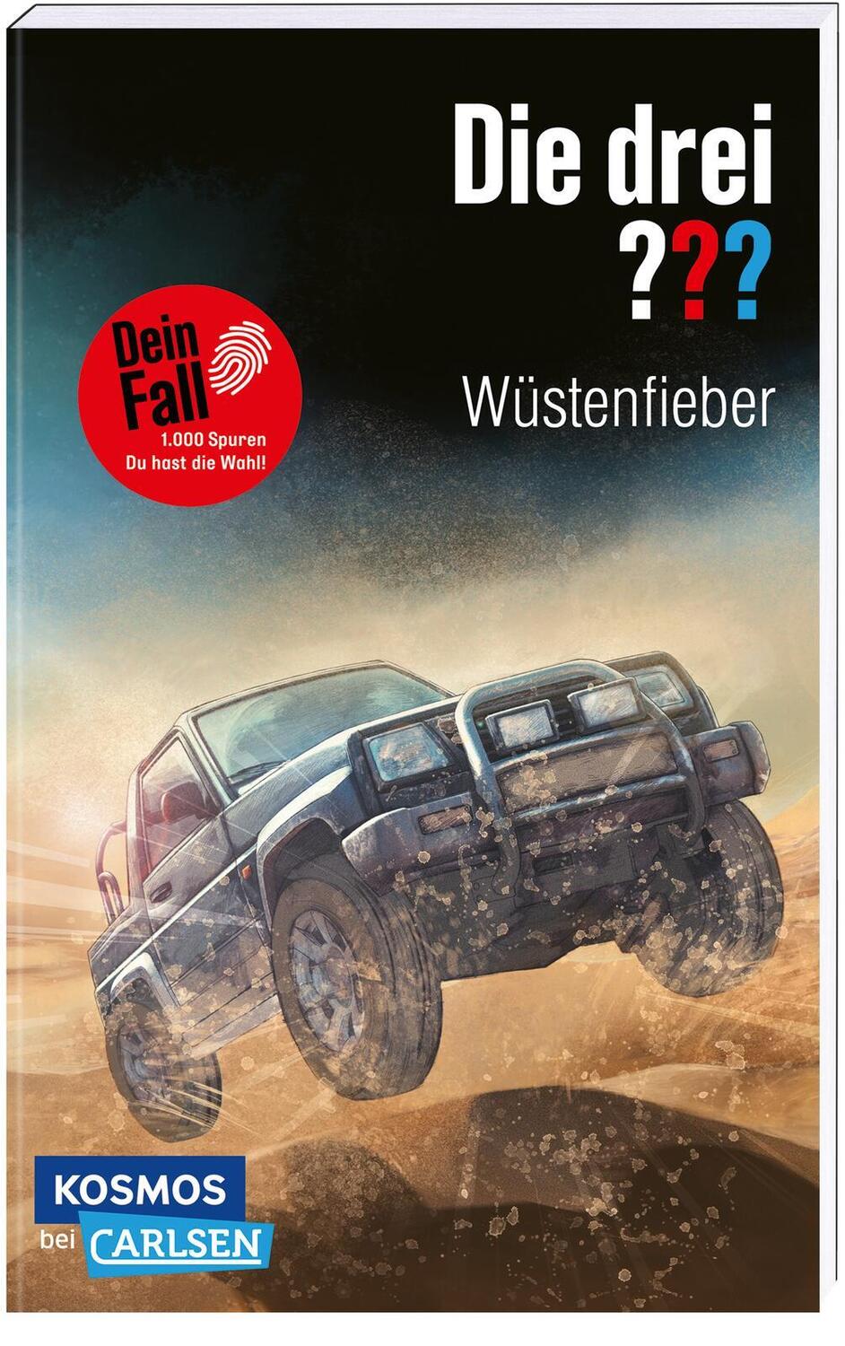 Cover: 9783551321190 | Die drei ??? Dein Fall: Wüstenfieber | Rasanter Mitratekrimi ab 10!