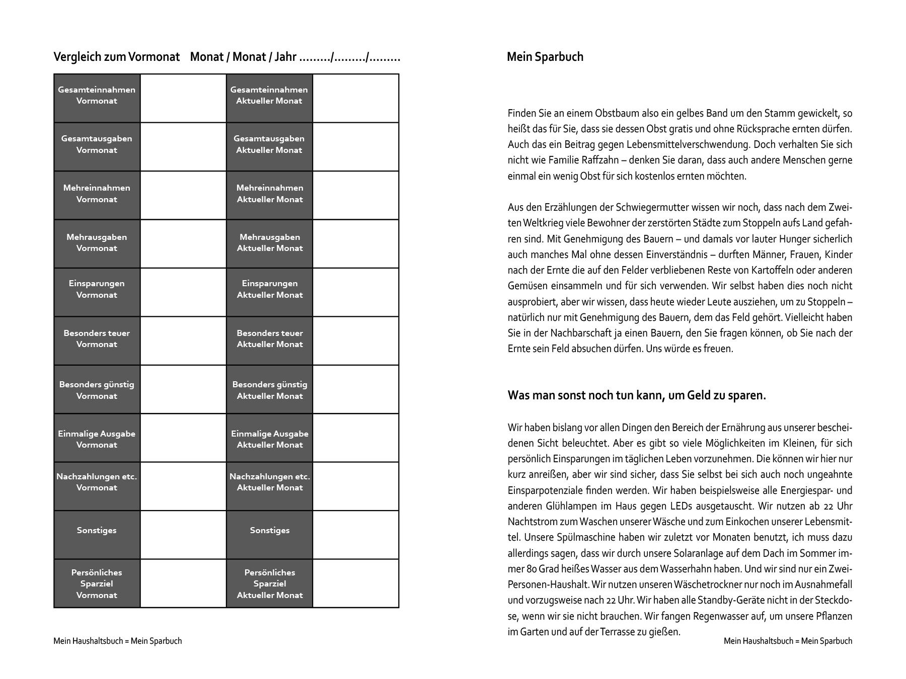 Bild: 9783990510902 | Mein Haushaltsbuch = Mein Sparbuch | Nanja Holland | Taschenbuch