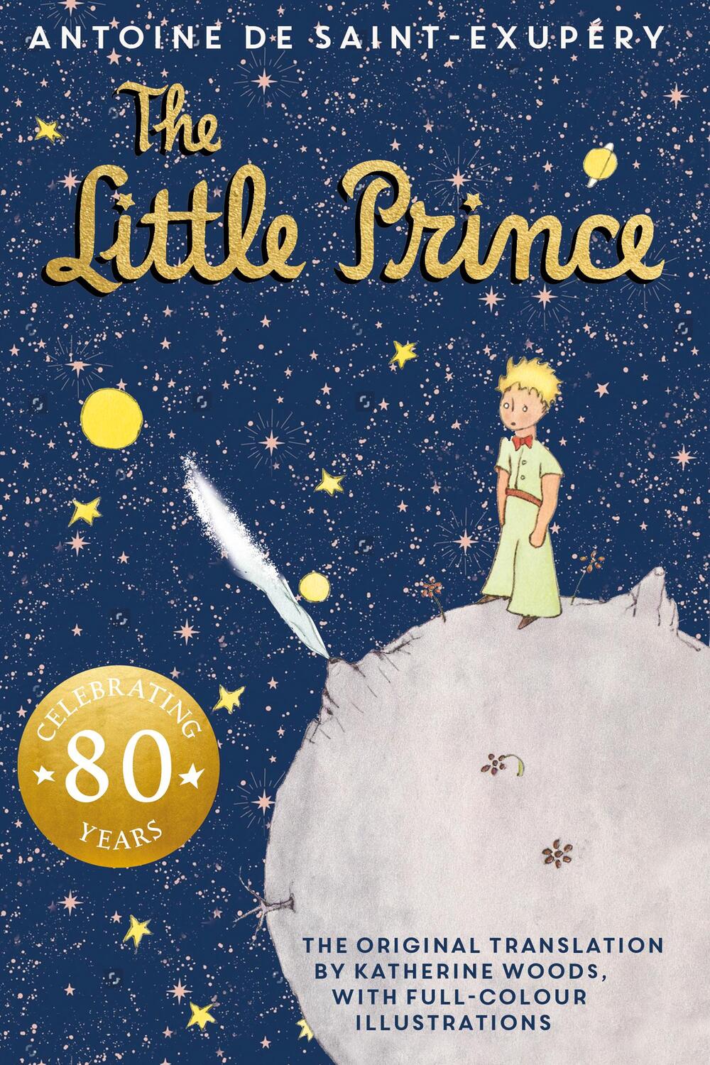 Cover: 9780008639952 | The Little Prince. 80th Anniversary Edition | Antoine de Saint-Exupery