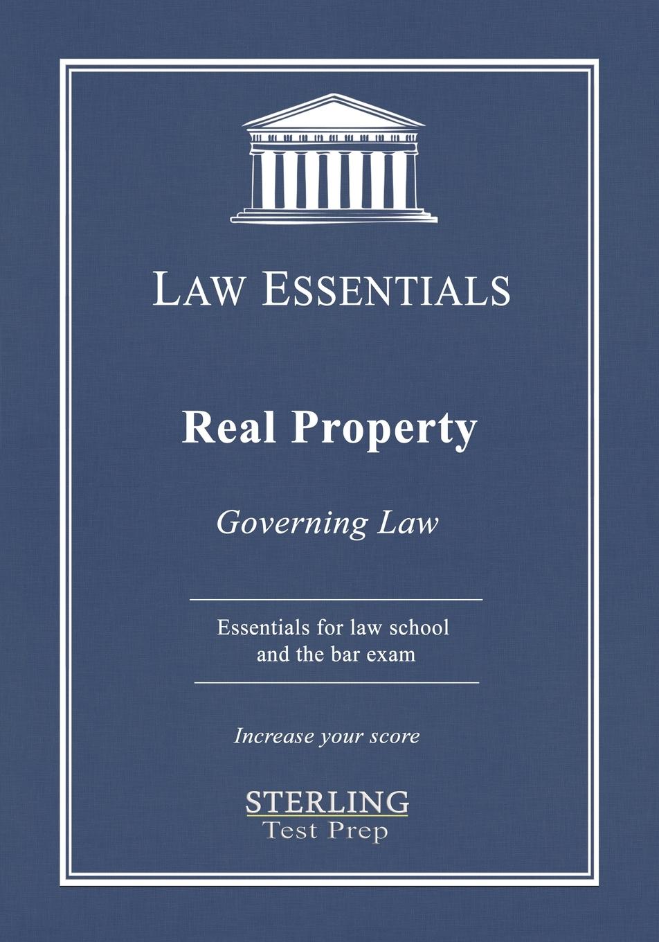 Cover: 9781954725119 | Real Property, Law Essentials | Sterling Test Prep (u. a.) | Buch