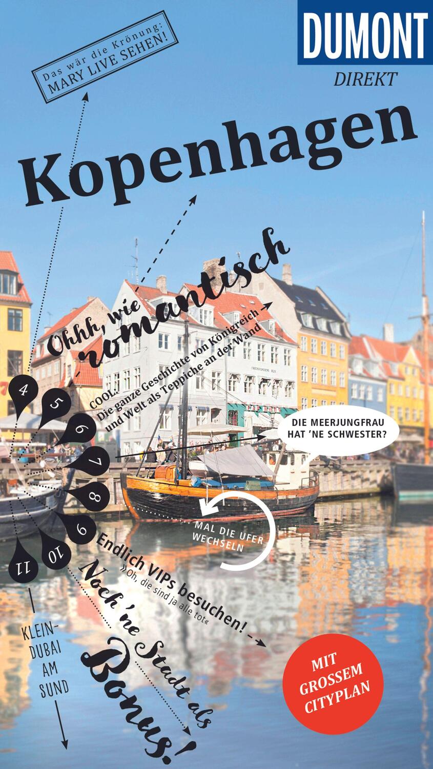 Cover: 9783616010991 | DuMont direkt Reiseführer Kopenhagen | Mit großem Cityplan | Klüche