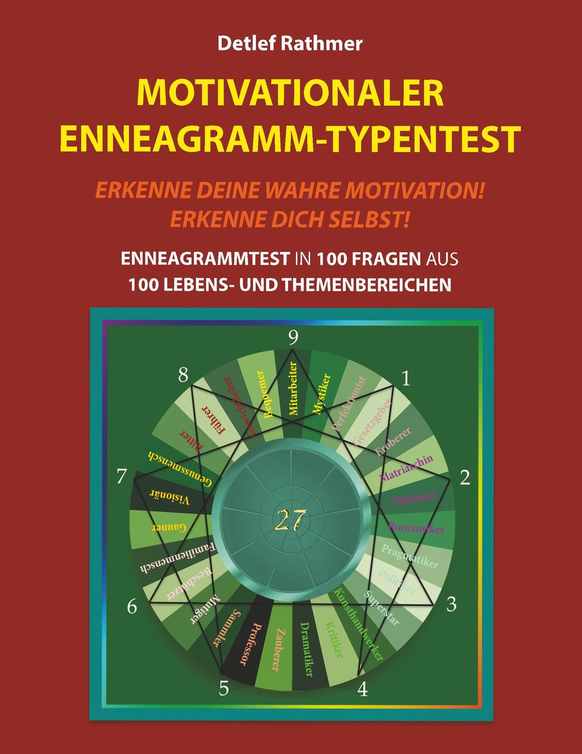Cover: 9783746062914 | Motivationaler Enneagramm-Typentest | Detlef Rathmer | Taschenbuch